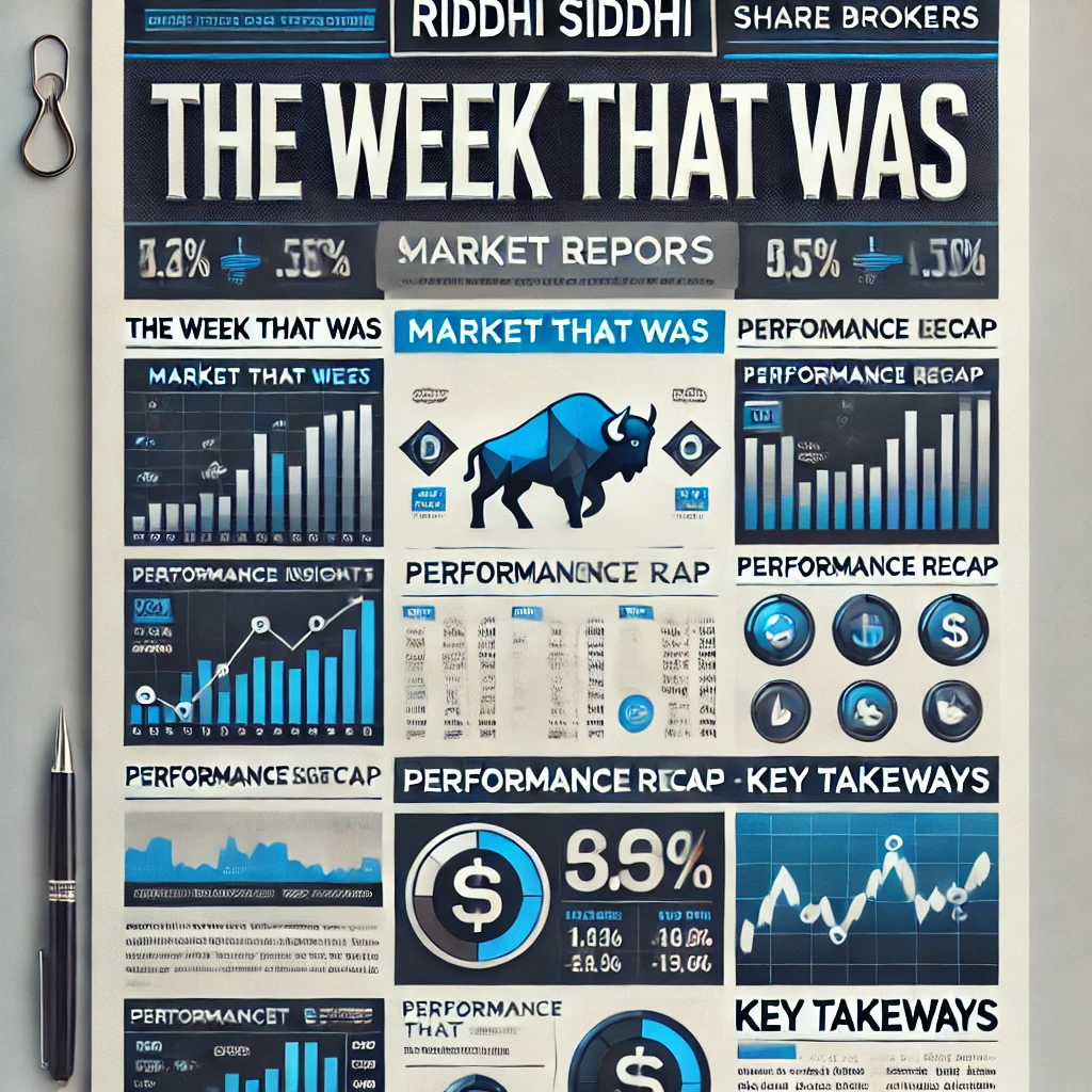 Weekly market insights featuring Nifty performance, sector analysis, and stock-specific news by Riddhi Siddhi Share Brokers.